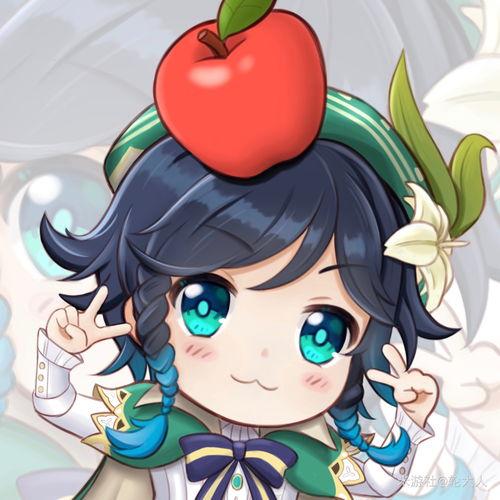 原神最新爆料温迪图片,风神降临,神秘面纱下的奇幻冒险